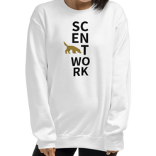 Load image into Gallery viewer, Stacked Scent Work Sweatshirts - Light
