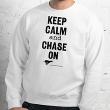 Load image into Gallery viewer, Keep Calm &amp; Chase On Lure Coursing Sweatshirts - Light
