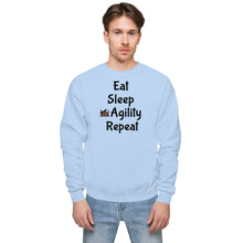 Load image into Gallery viewer, Eat Sleep Agility Repeat Sweatshirts - Light
