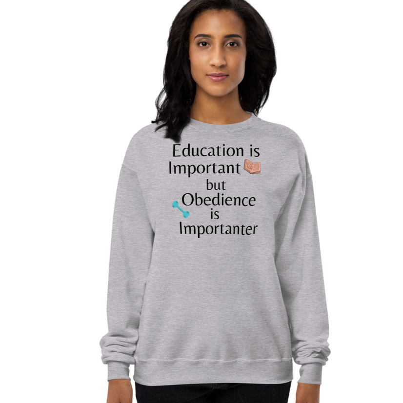 Obedience is Importanter Sweatshirts - Light