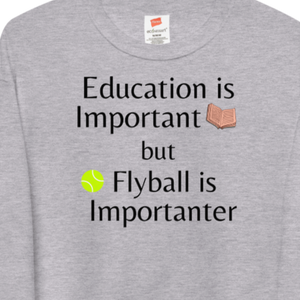 Flyball is Importanter Sweatshirts - Light