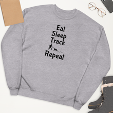 Load image into Gallery viewer, Eat, Sleep Track Repeat Sweatshirts - Light
