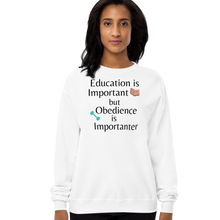 Load image into Gallery viewer, Obedience is Importanter Sweatshirts - Light
