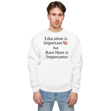 Load image into Gallery viewer, Barn Hunt is Importanter Sweatshirts - Light
