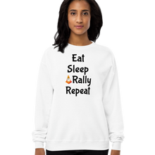 Load image into Gallery viewer, Eat Sleep Rally Repeat Sweatshirts - Light
