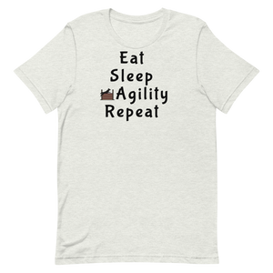 Eat Sleep Agility Repeat with Jump T-Shirt - Light