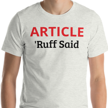 Load image into Gallery viewer, Ruff Article Tracking T-Shirts - Light
