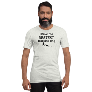 Bestest Tracking Dog T-Shirts - Light