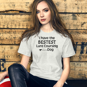 Bestest Lure Coursing Dog T-Shirt - Light