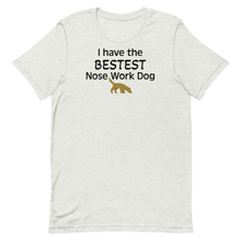 Load image into Gallery viewer, Bestest Nose Work Dog T-Shirts - Light
