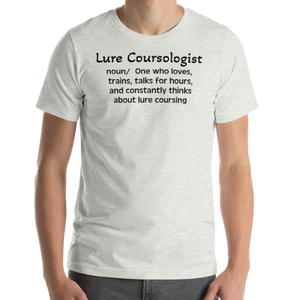 Dog Lure Course "Lurecoursologist" T-Shirts - Light