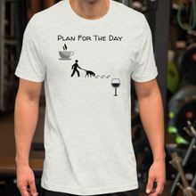 Load image into Gallery viewer, Plan for the Day Tracking T-Shirts - Light
