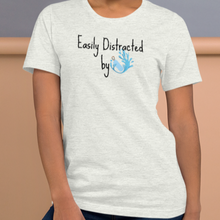 Load image into Gallery viewer, Easily Distracted by Dock Diving T-Shirts - Light

