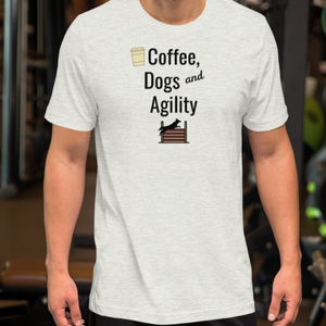 Coffee, Dogs, & Agility T-Shirts - Light
