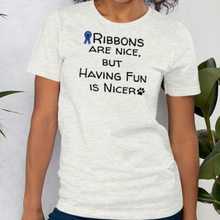 Load image into Gallery viewer, Ribbons are Nice T-Shirts - Light
