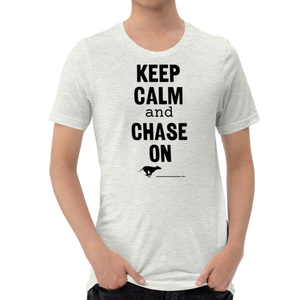 Keep Calm & Chase On Lure Coursing T-Shirts - Light