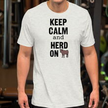 Load image into Gallery viewer, Keep Calm and Cattle Herd On T-Shirts - Light
