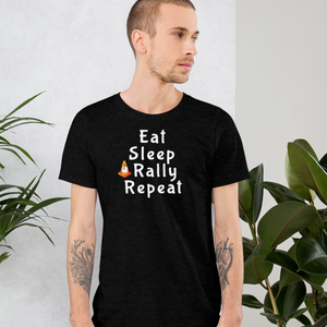 Eat Sleep Rally Repeat T-Shirts - Dark