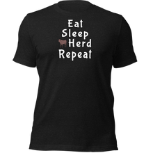 Load image into Gallery viewer, Eat, Sleep, Cattle Herd, Repeat T-Shirts - Dark
