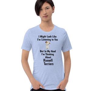Thinking about Russell Terriers T-Shirts - Light
