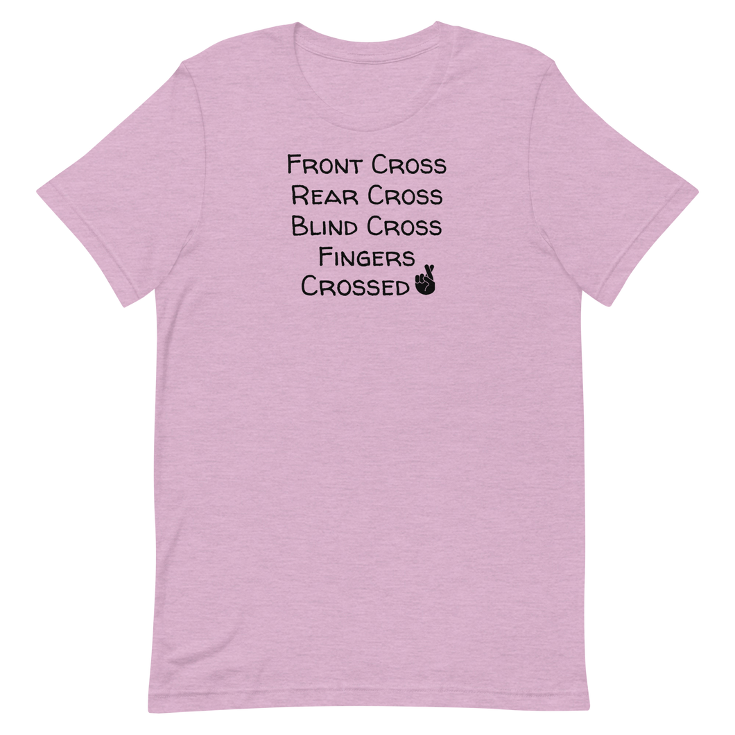 Traci - Fingers Crossed T-Shirts - Lilacs