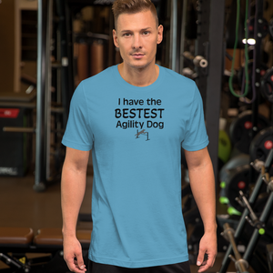 Bestest Agility Dog T-Shirt - Light