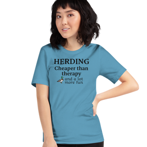 Duck Herding Cheaper than Therapy T-Shirts - Light