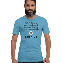 Load image into Gallery viewer, Dog Teaches Sheep Herding T-Shirt - Light
