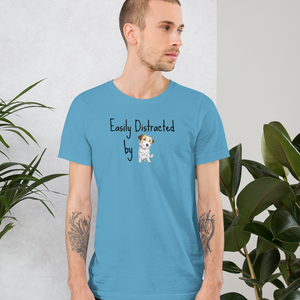 Easily Distracted by Russell Terriers T-Shirts - Light