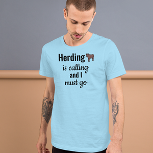 Cattle Herding is Calling T-Shirts - Light