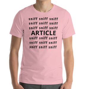 Sniff Sniff Article Tracking T-Shirts- Light