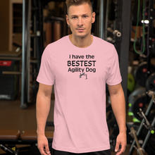 Load image into Gallery viewer, Bestest Agility Dog T-Shirt - Light
