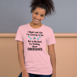 I'm Thinking About Obedience T-Shirts - Light