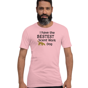 Bestest Scent Work Dog T-Shirts - Light
