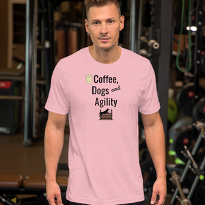 Coffee, Dogs, & Agility T-Shirts - Light