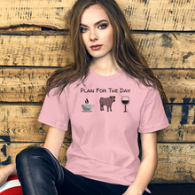 Load image into Gallery viewer, Plan for the Day Cattle Herding T-Shirts - Light
