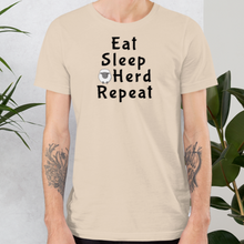 Load image into Gallery viewer, Eat Sleep Sheep Herd Repeat T-Shirt - Light
