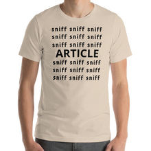 Load image into Gallery viewer, Sniff Sniff Article Tracking T-Shirts- Light
