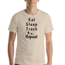 Load image into Gallery viewer, Eat Sleep Track Repeat T-Shirts - Light
