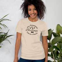 Load image into Gallery viewer, My Greatest Blessings Have 4 Paws (plural) T-Shirts - Light
