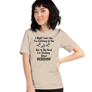 I'm Thinking About Duck Herding T-Shirts - Light