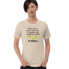 Load image into Gallery viewer, Dog Teaches Flyball T-Shirt - Light
