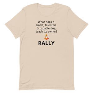 Dog Teaches Rally T-Shirt - Light