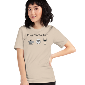 Plan for the Day Sheep Herding T-Shirts - Light
