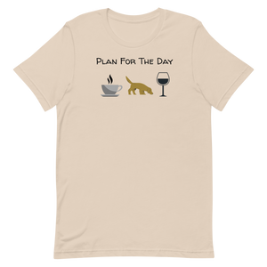 Plan for the Day Nose Work/ Scent Work T-Shirts - Light