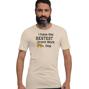 Bestest Scent Work Dog T-Shirts - Light