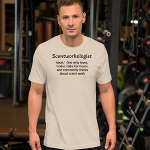 Scent Work "Scentworkologist" T-Shirts - Light