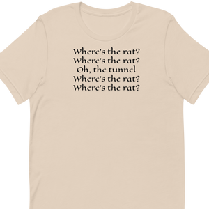 Where's The Rat Barn Hunt T-Shirts - Light