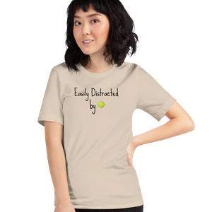 Easily Distracted by Flyball/ Tennis Balls T-Shirts - Light