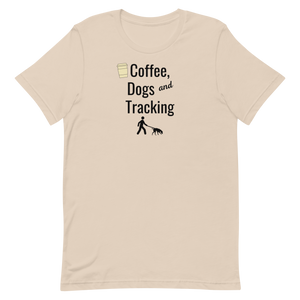 Coffee, Dogs & Tracking T-Shirts - Light